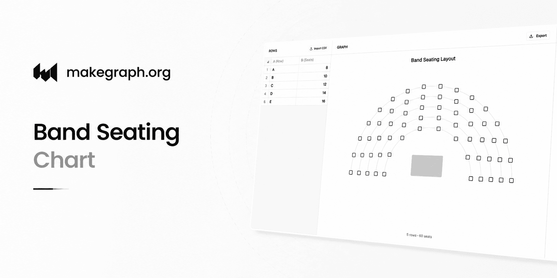 Band Seating Chart Example